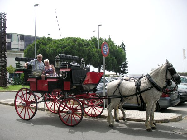 Andalusien Ferien Pferdekutsche